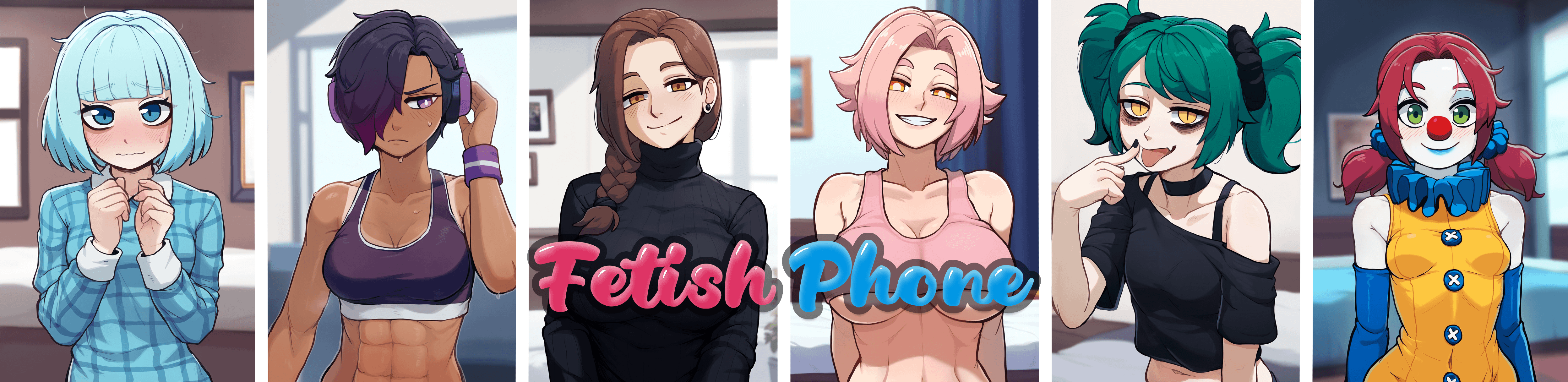 Fetish Phone - Adult Game Banner Art